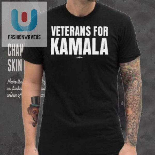 Funny Veterans For Kamala Shirt Unique Patriotic Tee fashionwaveus 1 5