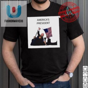 Trumps Fist In Air Tee Hilarious Unique Official Shirt fashionwaveus 1 1