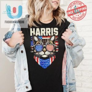 Vote Kamala 2024 Hilarious Cat Graphic Shirt For Election fashionwaveus 1 2