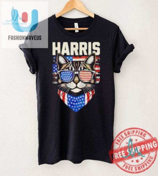 Vote Kamala 2024 Hilarious Cat Graphic Shirt For Election fashionwaveus 1 3