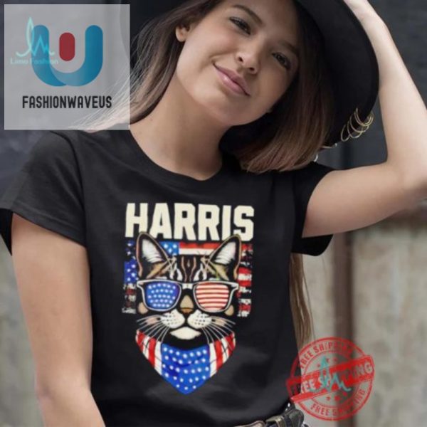 Vote Kamala 2024 Hilarious Cat Graphic Shirt For Election fashionwaveus 1 4