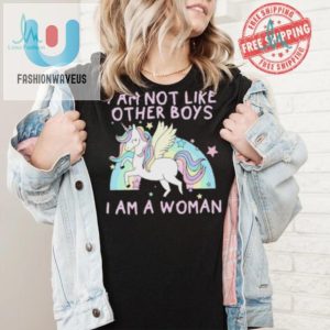 Unique Unicorn Shirt Im A Woman Not Like Other Boys fashionwaveus 1 2