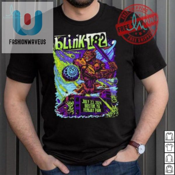 Rock Out In Style Blink 182 Fenway 2024 Joke Shirt fashionwaveus 1 1