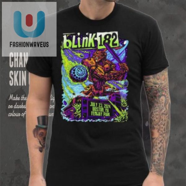 Rock Out In Style Blink 182 Fenway 2024 Joke Shirt fashionwaveus 1 5