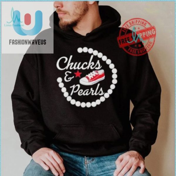 Rock Chucks Pearls Star Shirt For Trendy Comedians fashionwaveus 1