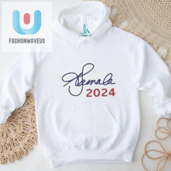 Kamala Signature 2024 Shirt Vote With Style And Smiles fashionwaveus 1 1