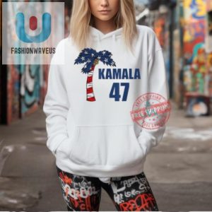 Kamala Harris Coconut Tree Usa Flag Tee Hilariously Unique fashionwaveus 1 1