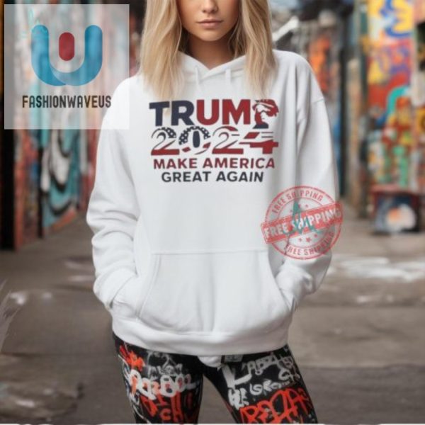 Funny Donald Trump 2024 Tee Make America Laugh Again fashionwaveus 1 1