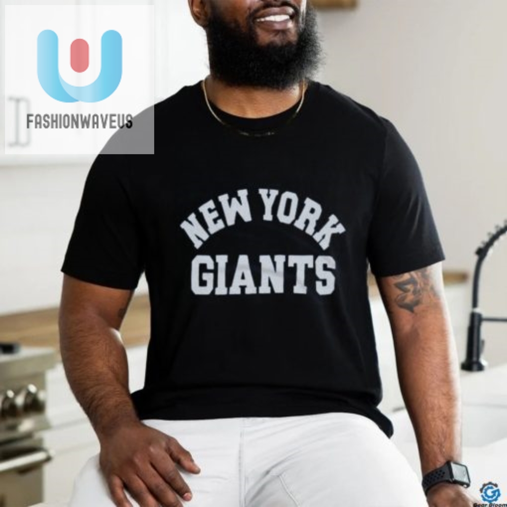 Score Big Laughs In A New York Giants Classic Tee