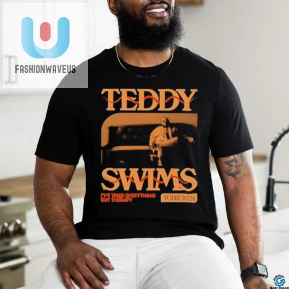 Rock Teddy Swims Tour Shirt  Therapy Never Looked This Fun