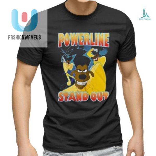 Get Goofy Powerline Stand Out Tour Tshirt For Men Unique Fun fashionwaveus 1