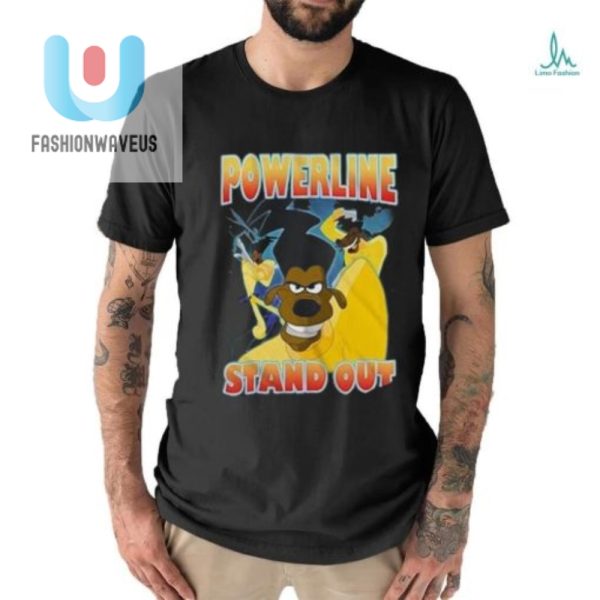 Get Goofy Powerline Stand Out Tour Tshirt For Men Unique Fun fashionwaveus 1 2