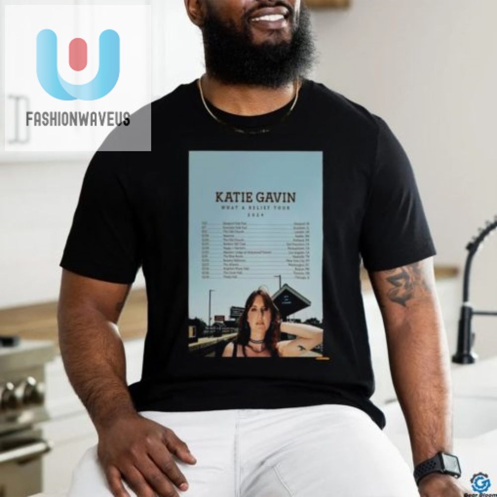 Get Official Katie Gavin Tour 2024 Shirt  Laugh In Style