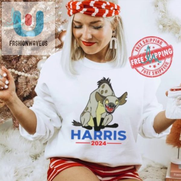 Vote Hyena Kamala 2024 Shirt Funny Unique Election Tee fashionwaveus 1 3