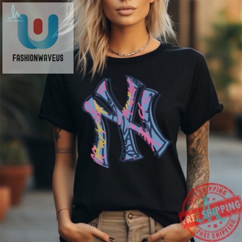 Score A Laugh With Our Quirky Yankees Pencil Tee fashionwaveus 1