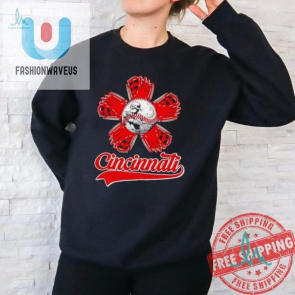 Funny Vintage Cincinnati Flower Shirt Show Your Love With Style fashionwaveus 1 1