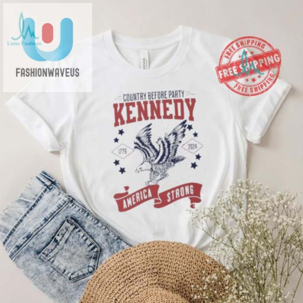 Funny Kennedy 17762024 Shirt Country Over Party Tee