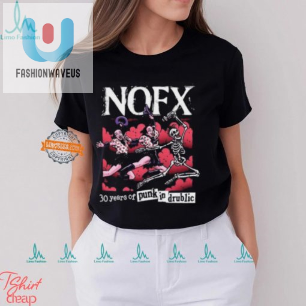 Get Punkd Nofx 30 Years 2024 Unisex Tee Rock With Laughs fashionwaveus 1