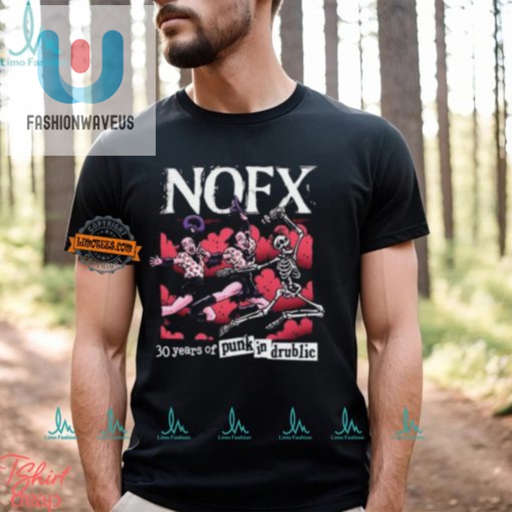 Get Punkd Nofx 30 Years 2024 Unisex Tee  Rock With Laughs