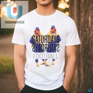 Score Laughs With The Unique Saturdays Football Shirt fashionwaveus 1 3