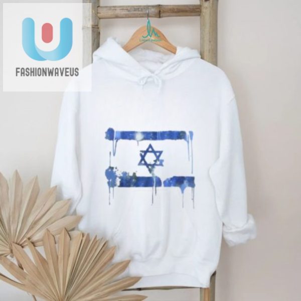 Rock The Israeli Flag Marina Medvins Hilarious Distressed Tee fashionwaveus 1 2