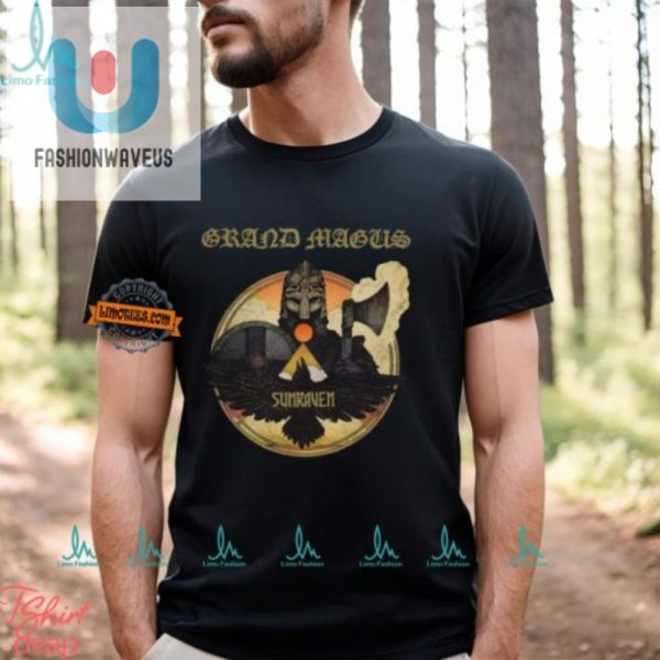 Rock Your Style With Grand Magus Sunraven Tee Hilariously Unique fashionwaveus 1 1