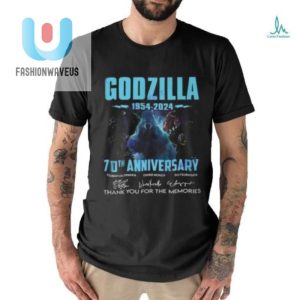 Godzilla 70Th Anniversary Tshirt Roar Into The Memories fashionwaveus 1 2