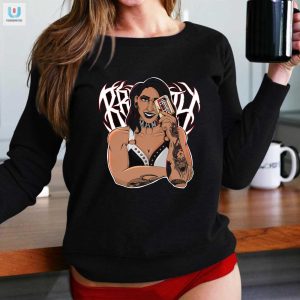 Rock Rhea Ripleys Summerslam Shirt Wrestlings Funniest Tee fashionwaveus 1 1