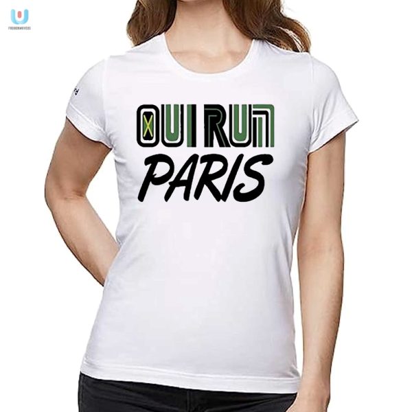 Quirky Donald Oliver Oui Run Paris Tee Laugh In Style fashionwaveus 1 1