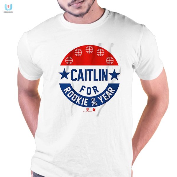 Caitlin Clark Rookie Shirt Vote With Style Humor fashionwaveus 1