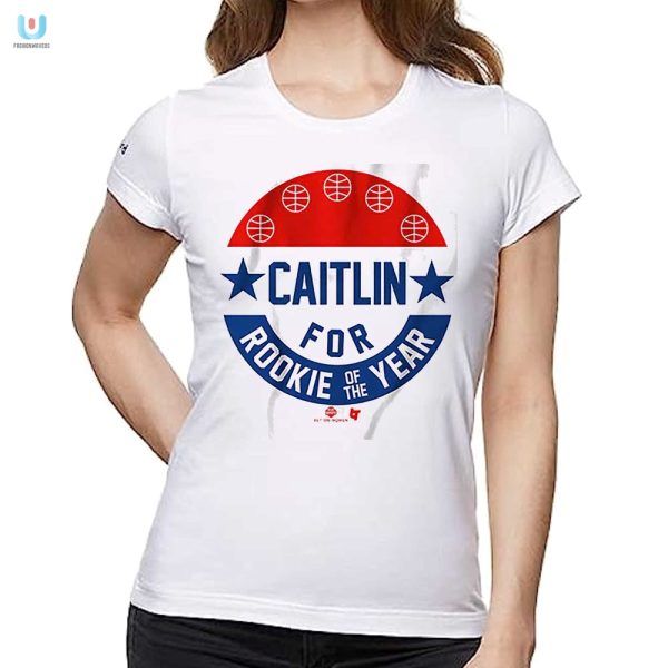 Caitlin Clark Rookie Shirt Vote With Style Humor fashionwaveus 1 1