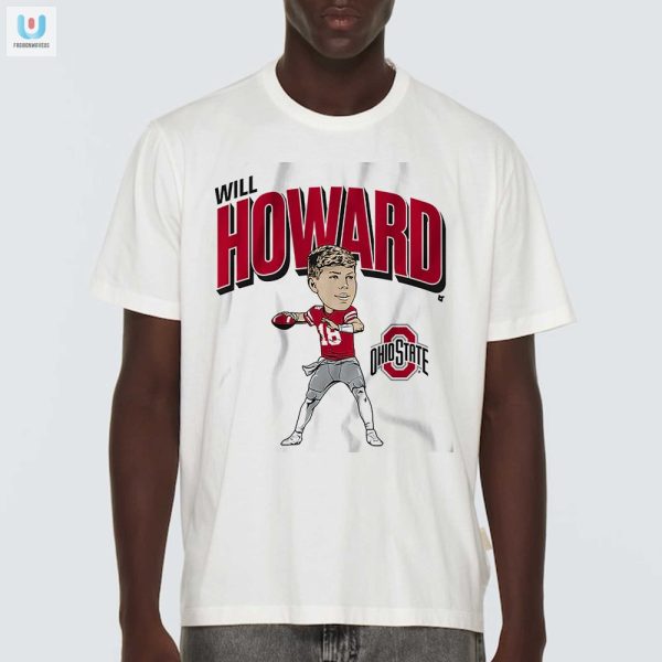 Laugh Loud In Style Ohio State Will Howard Caricature Tee fashionwaveus 1