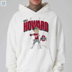 Laugh Loud In Style Ohio State Will Howard Caricature Tee fashionwaveus 1 2