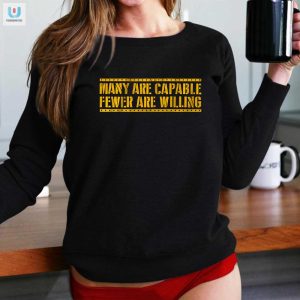 Funny Many Are Capable Pittsburgh Football Shirt fashionwaveus 1 1