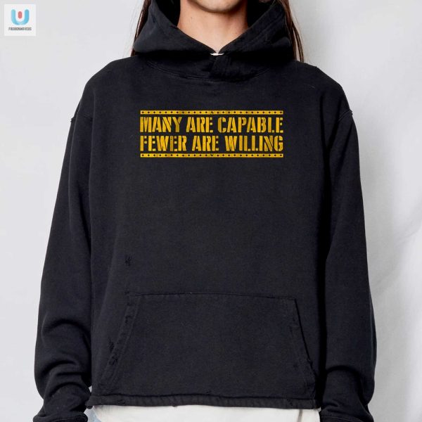 Funny Many Are Capable Pittsburgh Football Shirt fashionwaveus 1 2