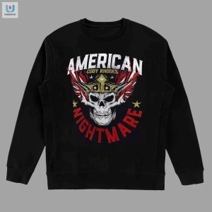 Get Patriotic With Cody Rhodes Funny Americana Skull Tee fashionwaveus 1 3