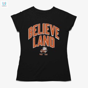 Funny Believeland Cleveland Browns Brownie Tee Unique fashionwaveus 1 1