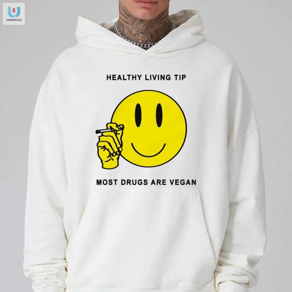 Funny Vegan Shirt Most Drugs Are Vegan Renaissance Man fashionwaveus 1 2