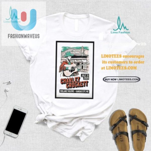 Snag Your Hilarious Charley Crockett Midland Theatre Tee fashionwaveus 1 3