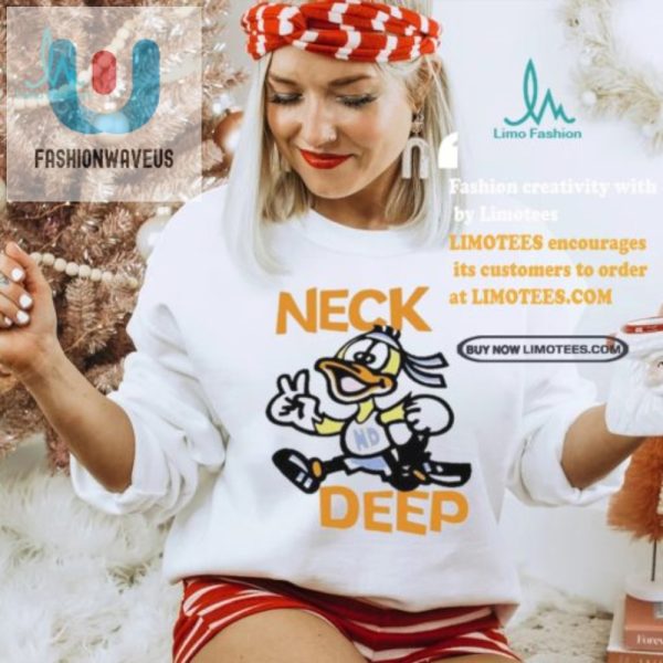 Quack Up In Style Official 2024 Neck Deep Duck Shirt fashionwaveus 1