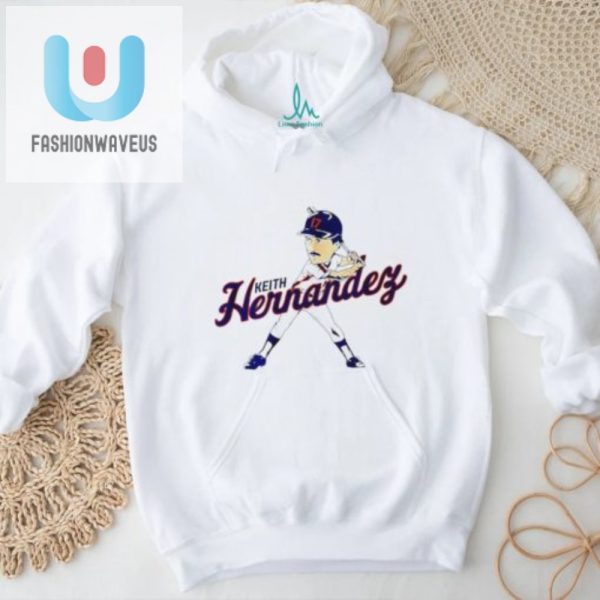 Funny Keith Hernandez 17 Batting Caricature Shirt fashionwaveus 1 3