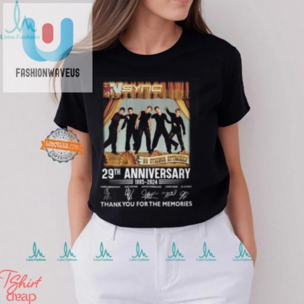 Funny Nsync 29Th Anniversary 19952024 Tshirt Unique Gift fashionwaveus 1