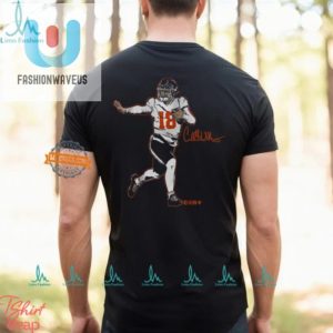 Get Laughs With Caleb Williams Wacky Superstar Pose Tee fashionwaveus 1 2