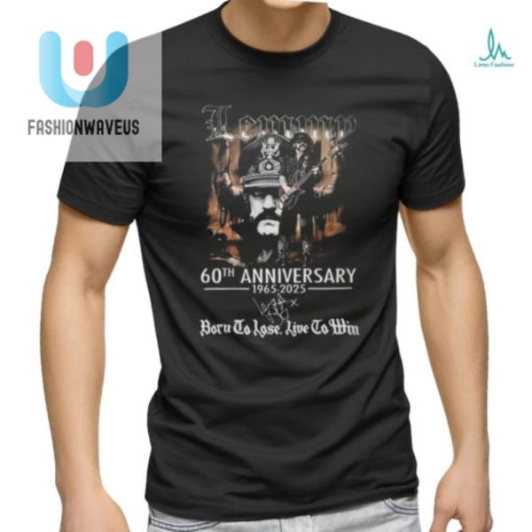 Celebrate Lemmy 60 Years Of Rockin Shirts With A Wink fashionwaveus 1