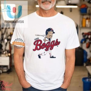 Funny Wade Boggs Red Sox Caricature Tshirt Unique Design fashionwaveus 1 2