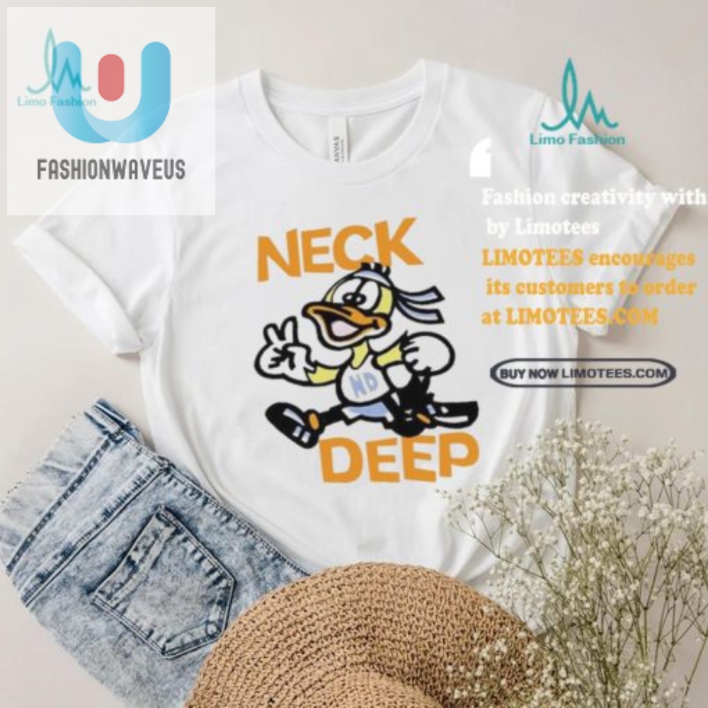 Quack Up In Style 2024 Official Neck Deep Duck Shirt