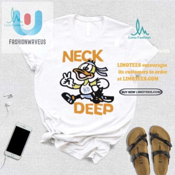 Quack Up Get Your Official Neck Deep Duck 2024 Shirt Today fashionwaveus 1 3