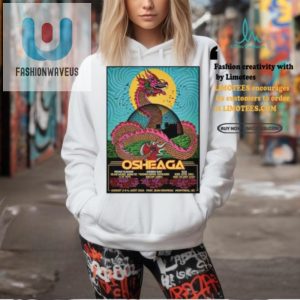 Osheaga 2024 Tshirt Wear The Festival Poster fashionwaveus 1 1