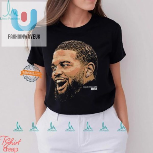 Get Your Laughs With Caleb Williams Chicago Portrait Tee fashionwaveus 1