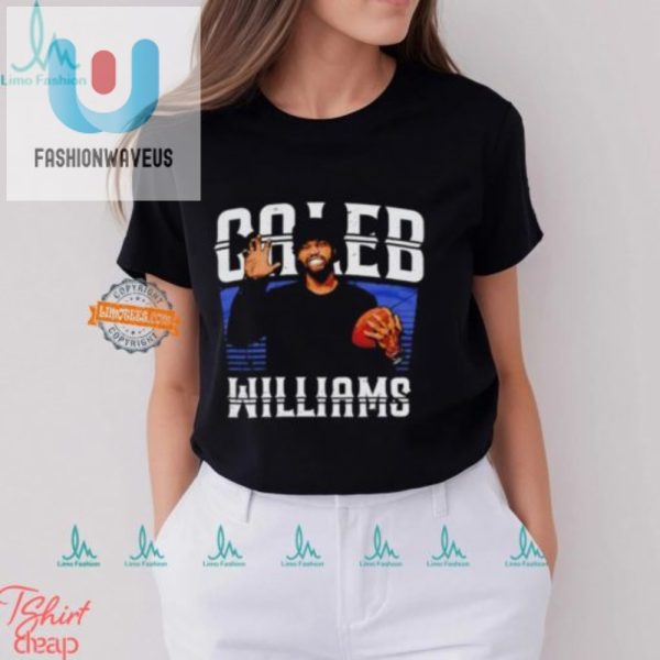 Score Laughs With Caleb Williams Chicago Claw Retro Tee fashionwaveus 1